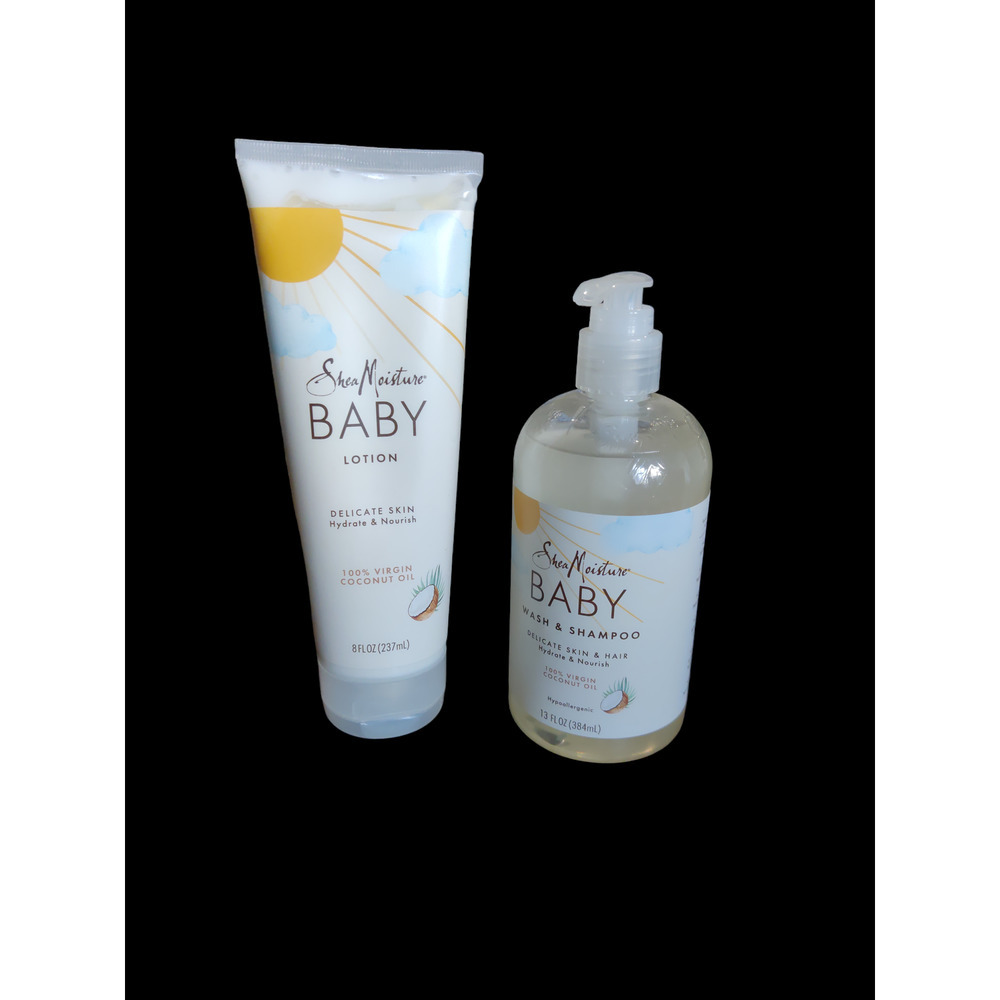 Shea Moisture Baby Lotion and Wash/Shampoo New